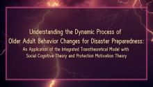 Understanding the Dynamic Process of Older Adult Behavior Changes for Disaster Preparedness