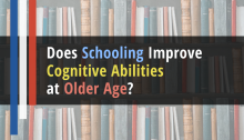 Does Schooling Improve Cognitive Abilities at Older Ages: Causal Evidence from Nonparametric Bounds