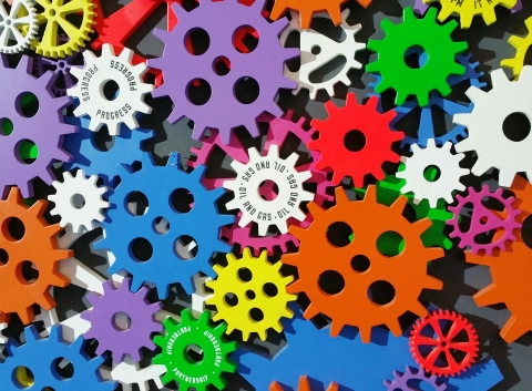 A system of gears