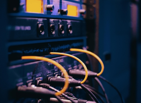 A server room