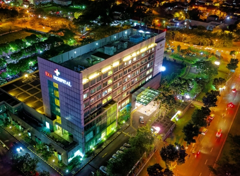 A distant hospital