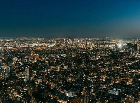 Cityscape with Lights