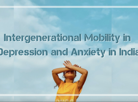 Intergenerational Mobility in Depression and Anxiety in India