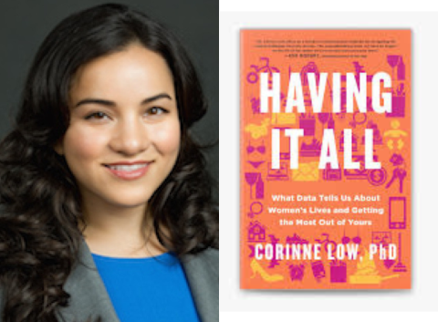 Corinne Low and her new book, Having It All