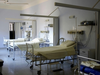Empty Hospital beds